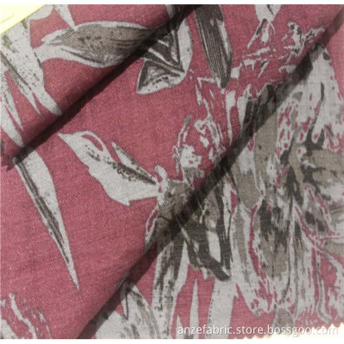 Rayon nylonlinne TWILL-tyg för kläder